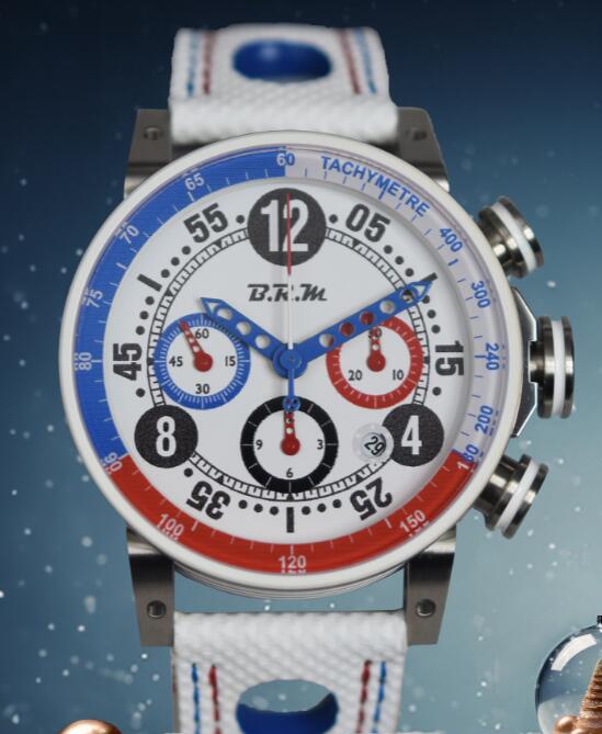 Review BRM V-12 watches for sale B.R.M V12-44 FRANCE UNIQUE PIECE